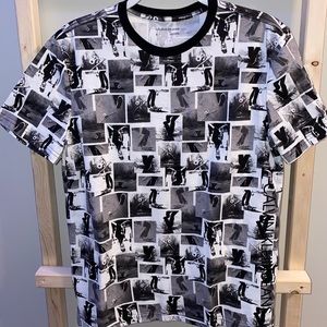 Calvin Klein skateboard collage tee